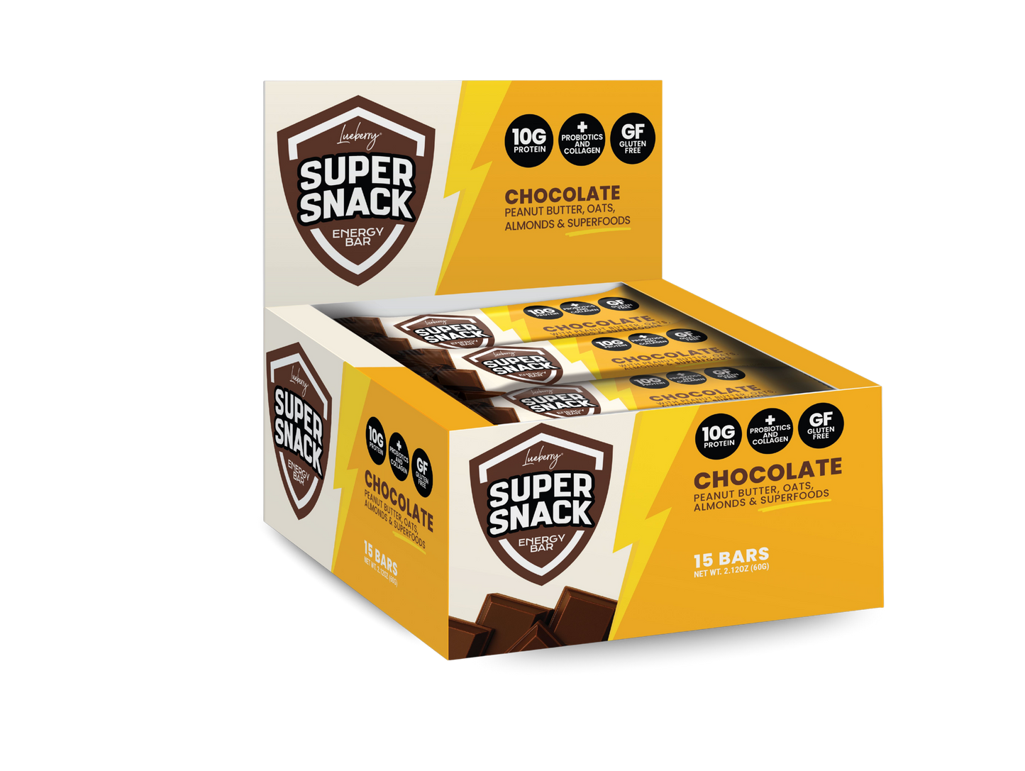 Classic Chocolate Super Snack Bar - 15 ct Box