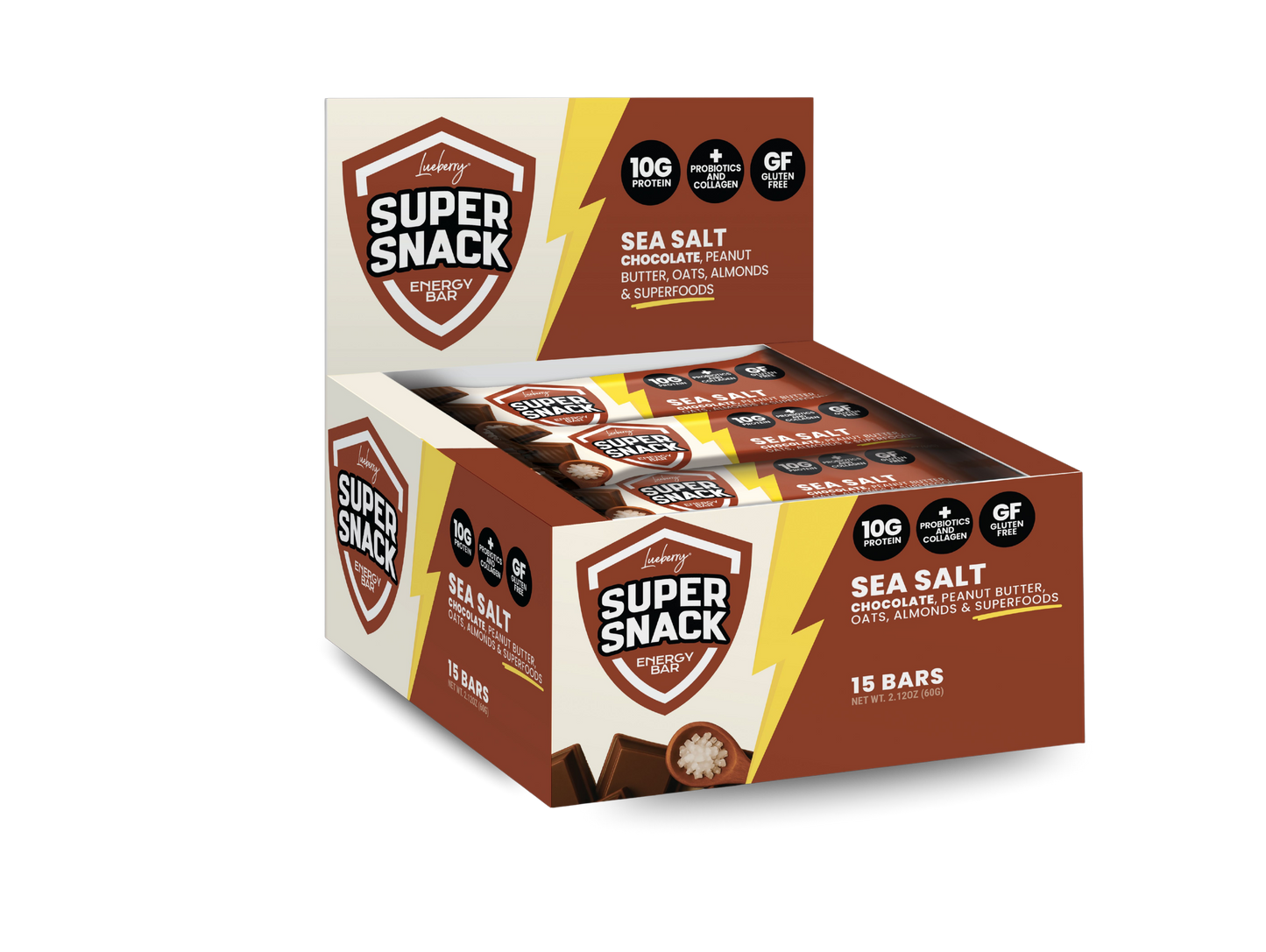 Classic Sea Salt Super Snack Bar - 15 ct Box
