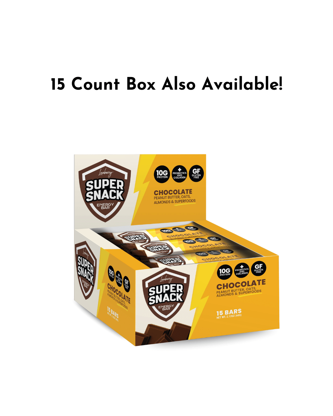 Classic Chocolate - 4ct Flavor Pack - Super Snacks by Lueberry