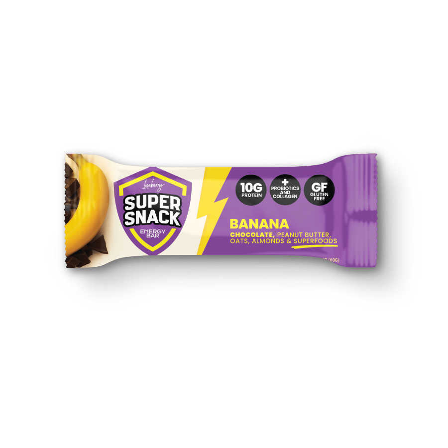 Classic Banana Super Snack Bar - 15 ct Box - Super Snacks by Lueberry