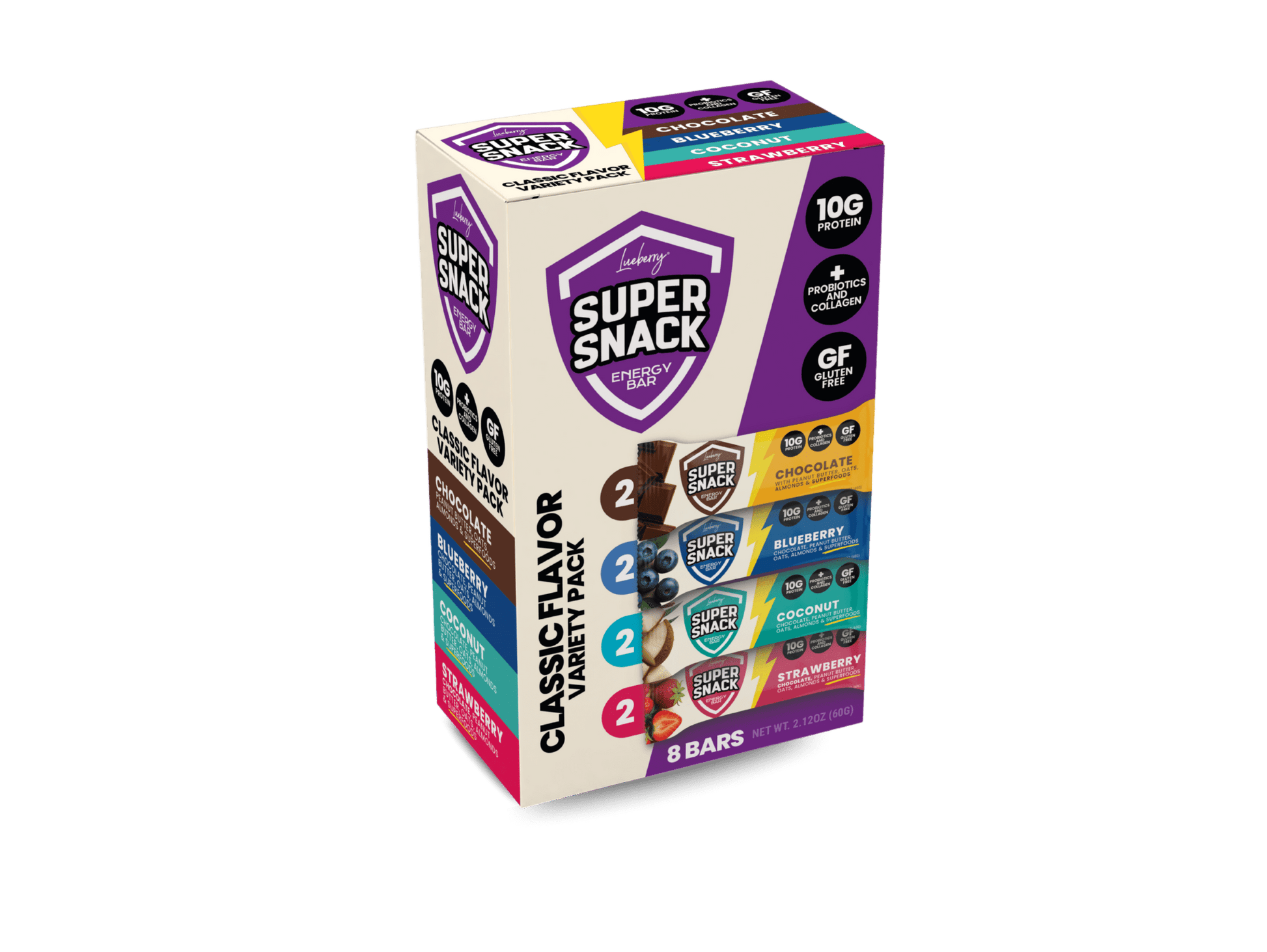 Classic Flavor Variety Pack - Super Snacks by Lueberry