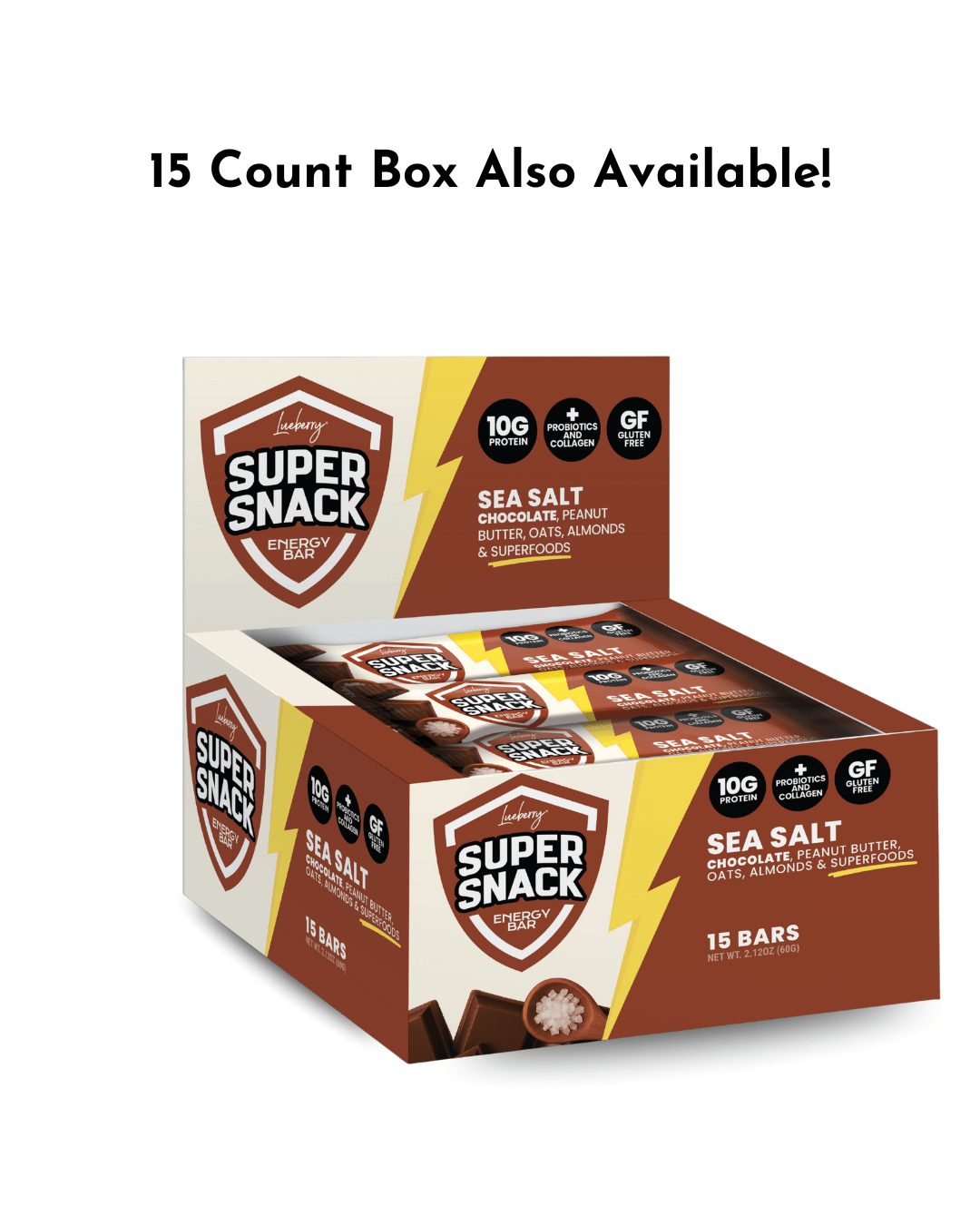 Classic Sea Salt - 4ct Flavor Pack - Super Snacks by Lueberry