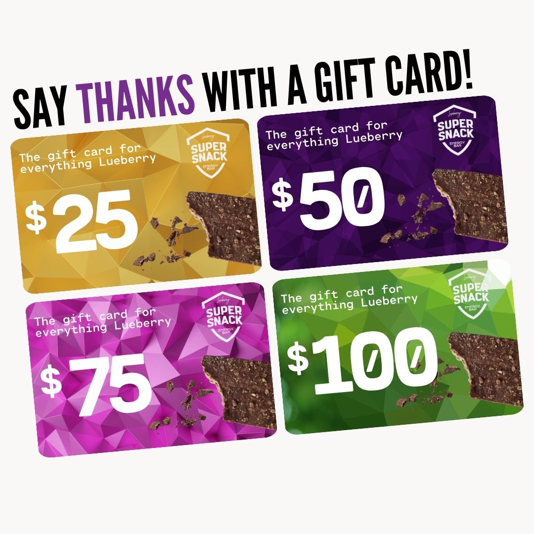Lueberry Gift Card - Super Snacks by Lueberry